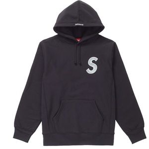 NWT Authentic Supreme S logo hoodie sweatshirt